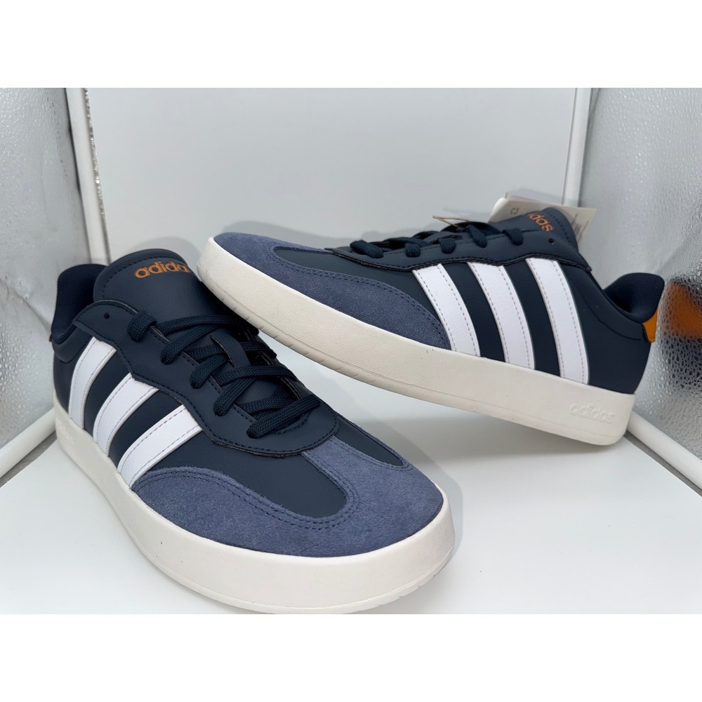 Adidas Barreda Mens Sneakers Legend Ink White Orange JI2310 Size‎ 10.5 NIB